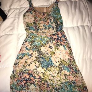 Multi color mini dress